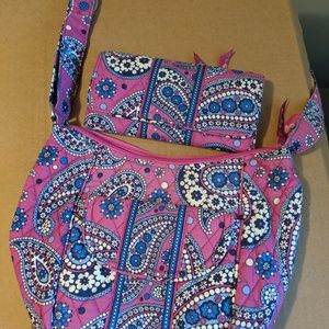 Vera Bradley crossbody and wallet
